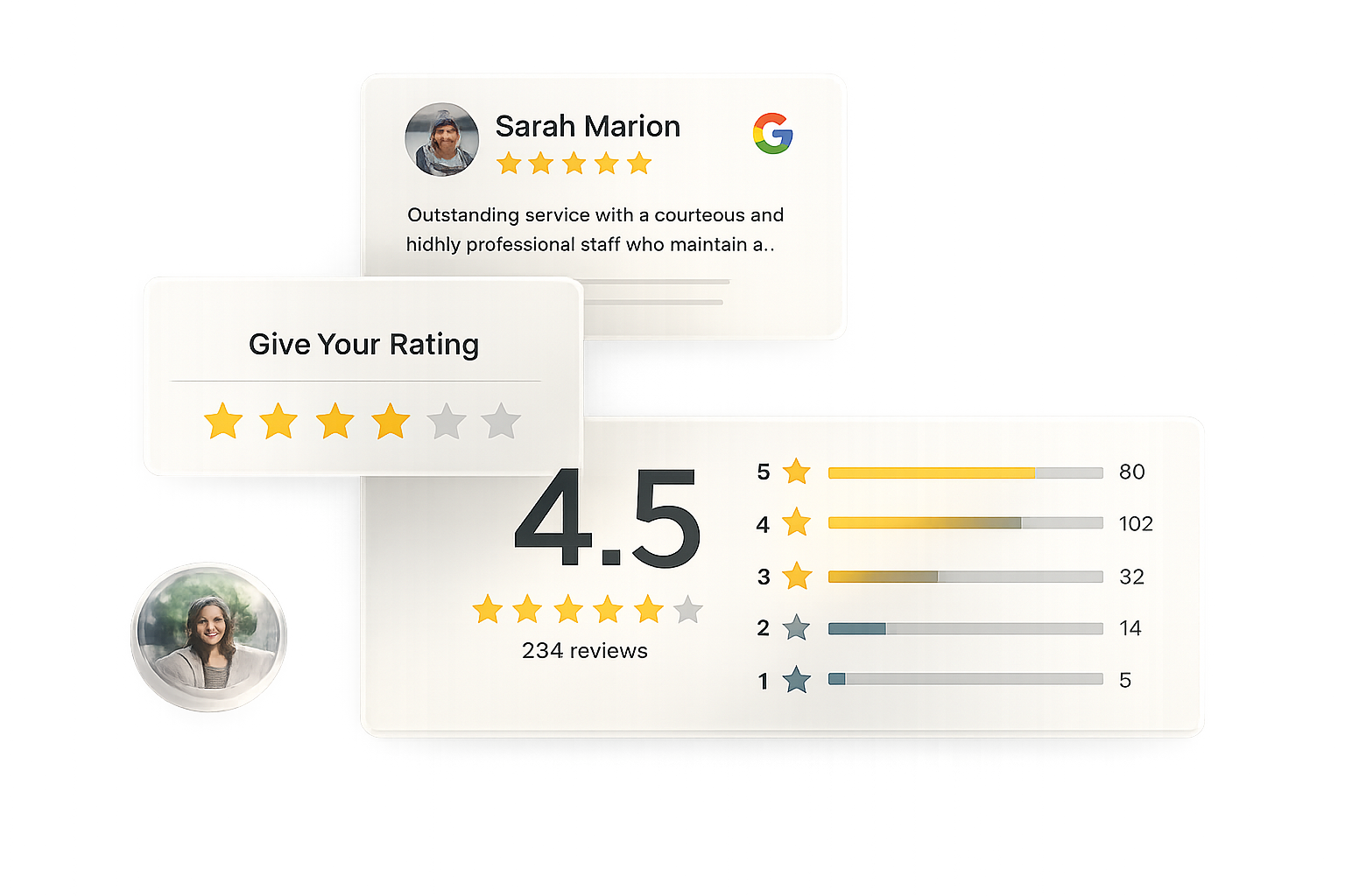 UI card displaying energy consumption data on a light fabric background